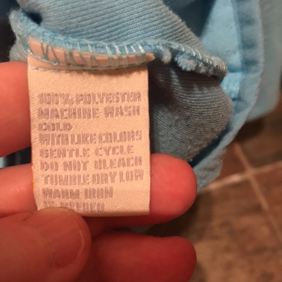 Greg Norman Golf Fleece full zip sz XL  light blue - Picture 6 of 9